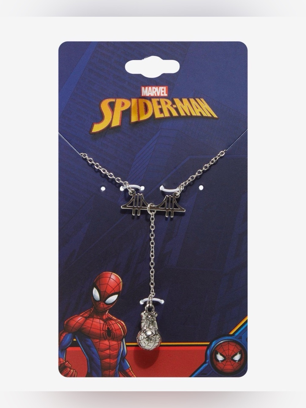 NWT Marvel Spider-Man Swinging Bridge pendant and chain